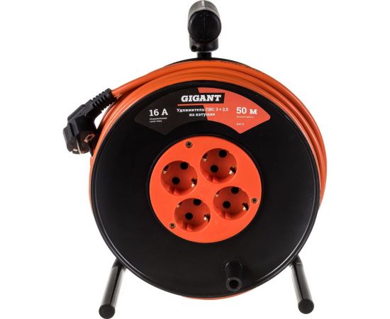 Удлинитель Gigant ПВС 3x2,5 50м на катушке 80076 