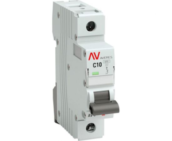 Автоматический выключатель EKF AVERES AV-10, 1P, 10A, 10kA SQmcb10-1-10C-av 