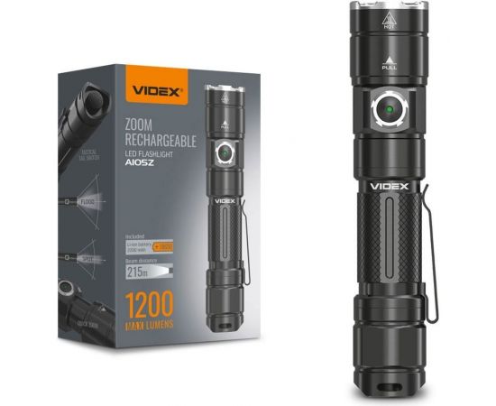 Портативный светодиодный фонарик Videx A105Z 1200Lm 5000K VLF-A105Z 