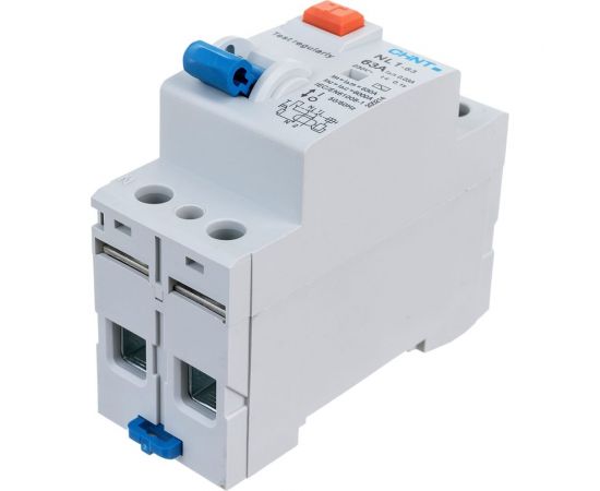Устройство защитного отключения CHINT NL1-63 6kA 2P 63A 30mA тип AC 200214 
