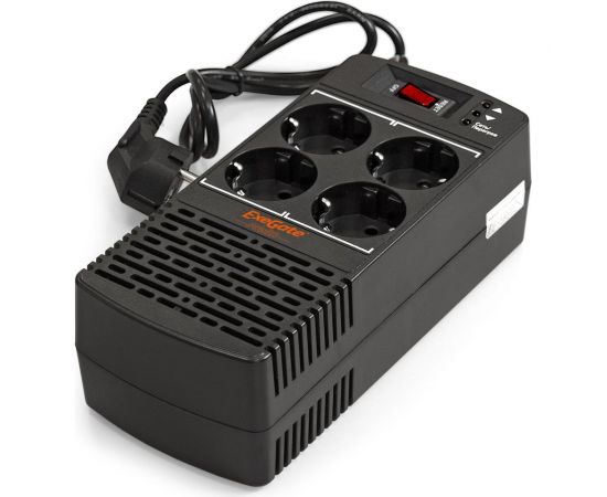 Стабилизатор ExeGate Power AD5000-500 500VA/300W, диапазон 150-280В, 4 евророзетки 285941 – изображение 2