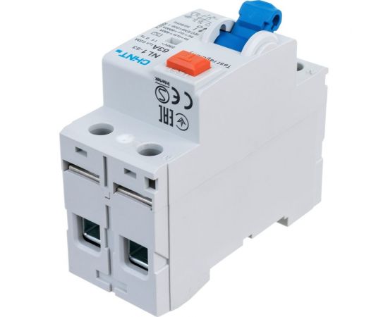 Устройство защитного отключения CHINT NL1-63 6kA 2P 63A 30mA тип AC 200214 – изображение 2