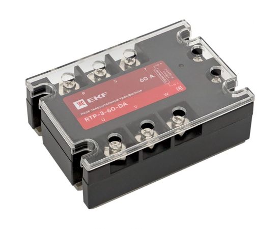 Твердотельное трехфазное реле EKF RTP-60-DA PROxima rtp-3-60-da – изображение 2