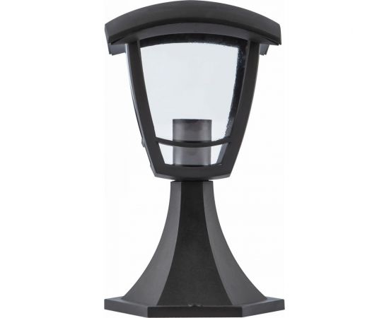 Садово-парковый напольный светильник ЭРА 4-гранный, черный, 29 см, E27, IP44 У1 НТУ 0740001 Валенсия Б0051189 – изображение 2