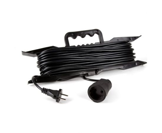 Удлинитель на рамке МПП УДЛИНИТЕЛЬ УС-1-20 ПВС 2х0,75, 1300Вт, 6А, 1 гнездо, 20м 999000000000501 – изображение 2