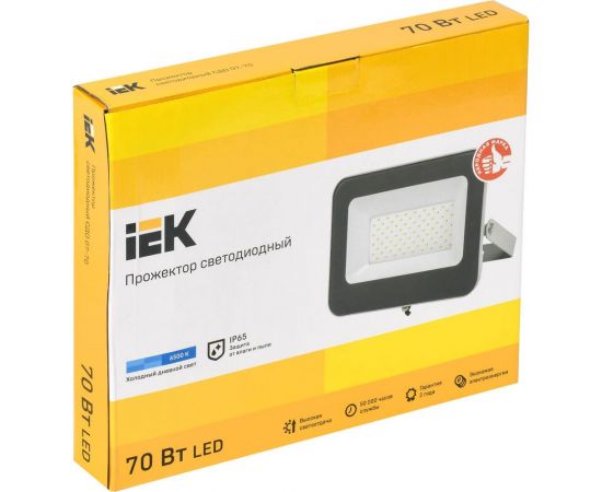 Светодиодный прожектор IEK СДО 07-70, IP65 LPDO701-70-K03 – изображение 2