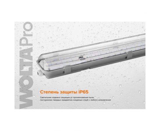 Светильник WOLTA PRO, УльтраПРОМ, прозрачный ДСП04-36-002-5К – изображение 3