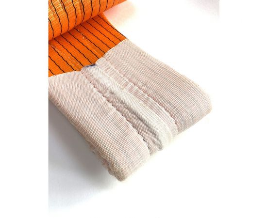 Буксировочный трос ТамбовТехСнаб 60т 4м петля/петля двухслойный, усилен��ый 7930124368805 – изображение 3