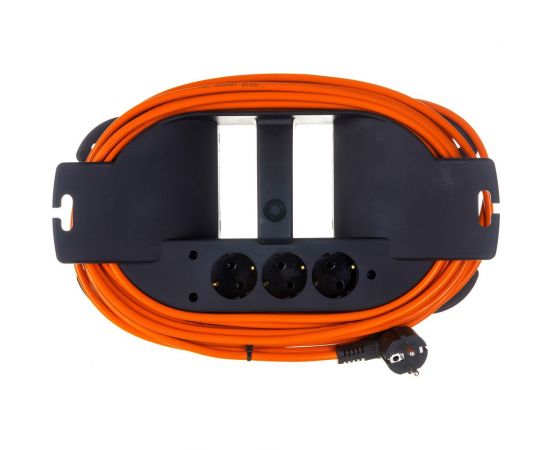 Удлинитель на каучуковой рамке Gigant Professional ПВС 3х1,5 3500Вт 3 розетки 15м 80046 – изображение 3