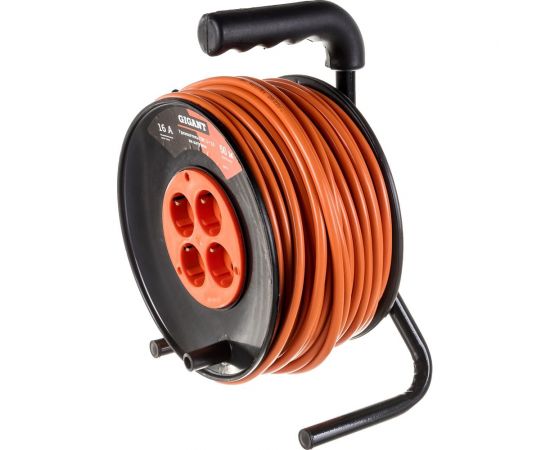 Удлинитель Gigant ПВС 3x2,5 50м на катушке 80076 – изображение 3