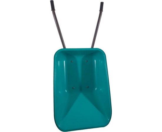 Строительная двухколесная тачка LWI 130 л, 250 кг, сверхпрочное полимерное корыто LWI130х2PROFI – изображение 3