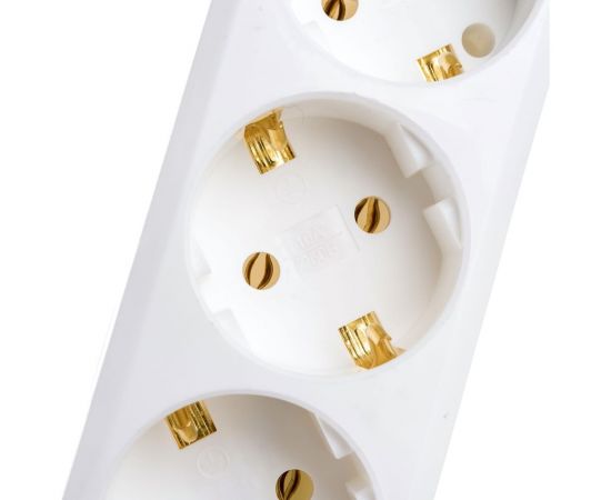 Удлинитель IEK У04К-выключатель, 4 места, 2Р+PЕ, 1.5 метра, 3х1мм2, 16А/250 WYP10-16-04-01-ZK-17 – изображение 4