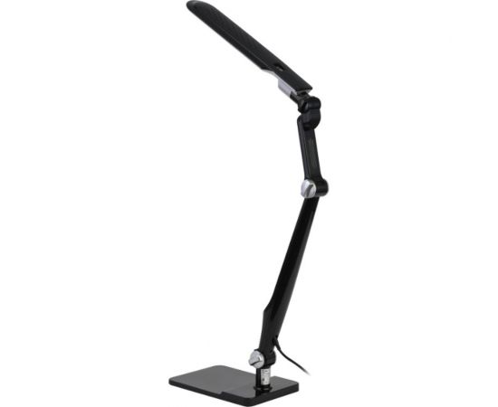 Настольный светодиодный светильник ЭРА NLED-497-12W-BK на струбцине и с основанием, черный Б0052771 – изображение 4