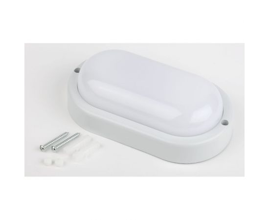 Светодиодный светильник ЭРА SPB-202-0-40K-012 IP65, 12Вт, 1140Лм, 4000К, D200, ОВАЛ, ЖКХ, LED Б0047621 – изображение 4