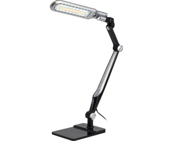 Настольный светодиодный светильник ЭРА NLED-497-12W-BK на струбцине и с основанием, черный Б0052771 – изображение 5
