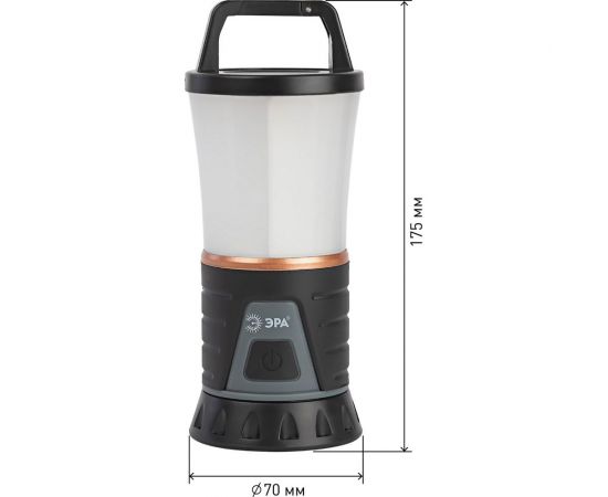 Кемпинговый светодиодный фонарь ЭРА KB-701 Атлас на батарейках 10Вт, 3хАА, Б0054036 – изображение 6