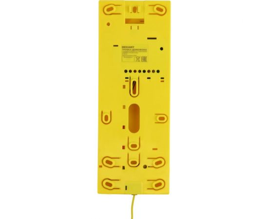 Трубка домофона с индикатором и регулировкой громкости REXANT RX-322, желтая 45-0322 – изображение 6