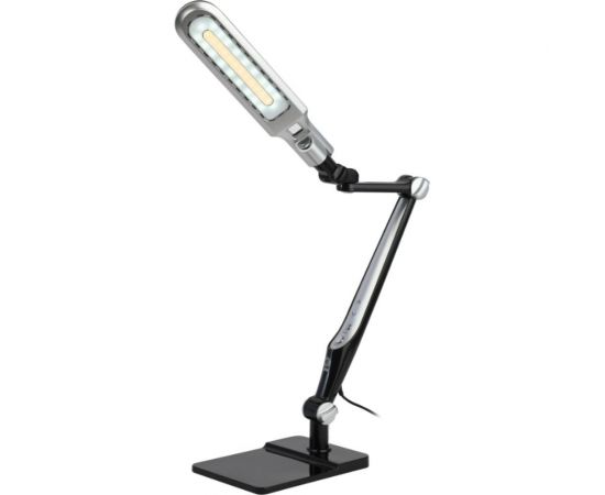 Настольный светодиодный светильник ЭРА NLED-497-12W-BK на струбцине и с основанием, черный Б0052771 – изображение 6