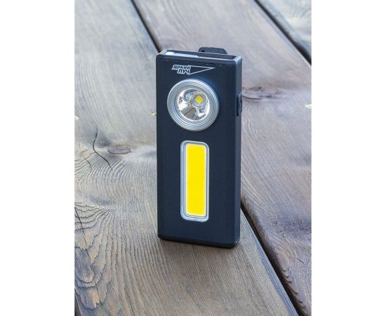 Фонарь ЯРКИЙ ЛУЧ XS -510 Scout COB 500лм 3 режима, клипса/магнит, Li-Pol 1500mAh 4606400106241 – изображение 8