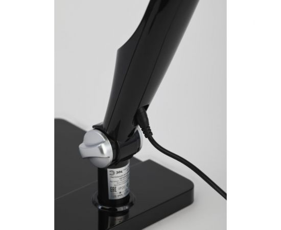 Настольный светодиодный светильник ЭРА NLED-497-12W-BK на струбцине и с основанием, черный Б0052771 – изображение 9