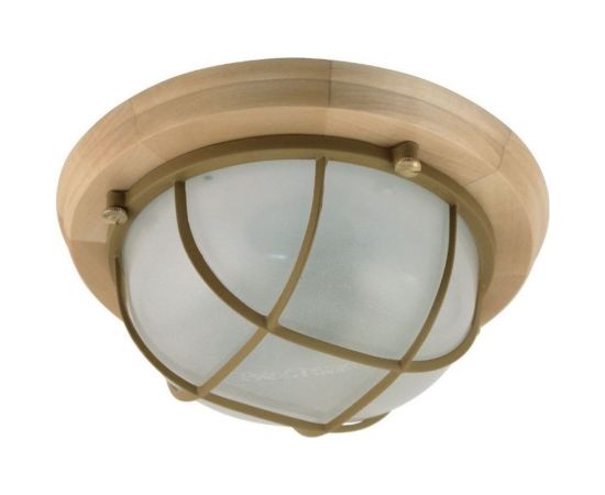 Светильник Элетех Терма 1302 круг малый НББ 03-60-014 IP65 матовый корпус с решеткой 1005501031 