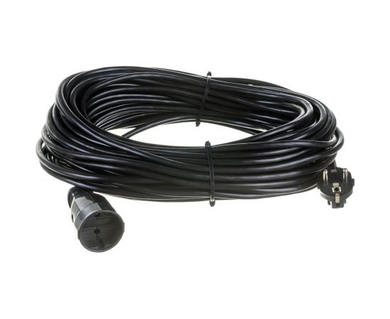 Силовой удлинитель Glanzen шнур штепсельное гнездо ПВС 2x1,5 30 м арт. ES-30-003 00-00006701 