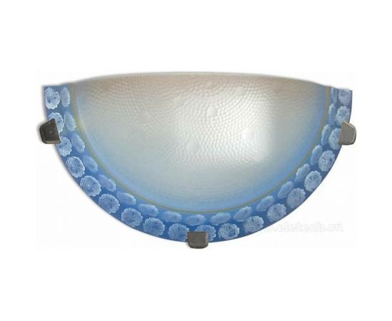 Светильник ЭЛЕТЕХ Роса 300/2 НББ 21-60 М19 голубой /кл.хром ИУ 1005202402 