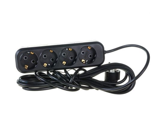 Бытовой удлинитель Gigant с заземлением ПВС 3x0,75 3500Вт 4 гнезда 5м 80087 