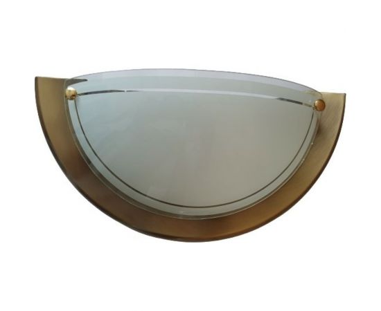 Светильник бра Твой Свет М1/2250 Бронза стекло Волна Е27х1х175W 909 