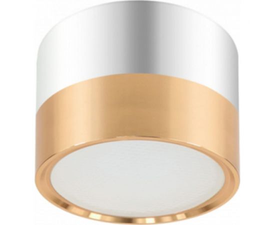 Накладной светильник-подсветка ЭРА OL7 GX53 GD/CH, под лампу Gx53, алюминий, цвет золото/хром, 40/1440 Б0048532 