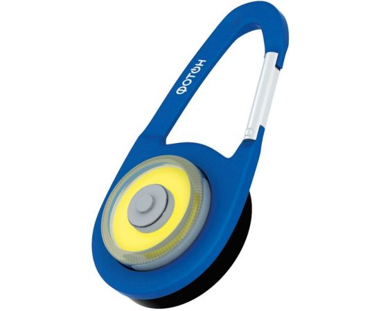 Светодиодный фонарь-брелок ФОТОН K-120 2хCR2032 в комплекте, синий 23457 