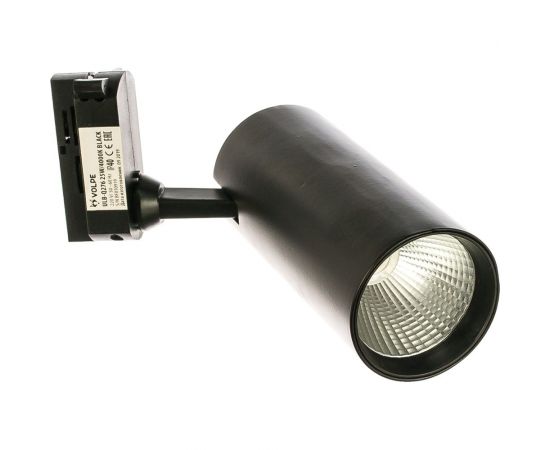 Светодиодный трековый светильник-прожектор Volpe ULB-Q276 25W/4000К BLACK UL-00005939 