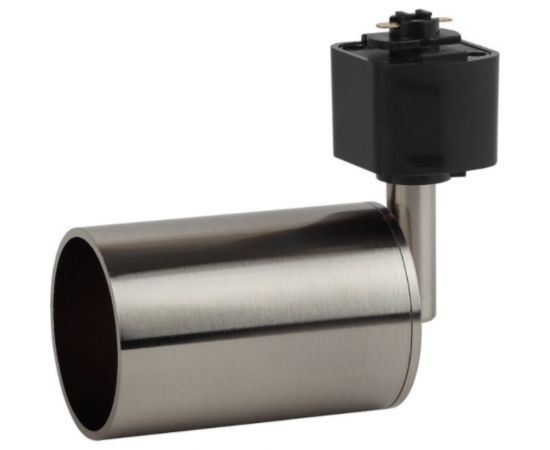 Трековый светильник ЭРА TR14GU10 SN GU10, 55х165 мм, сатин никель, 50/1200 Б0044306 