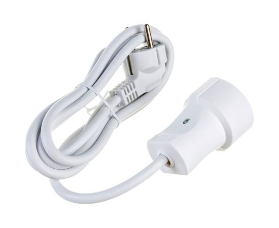 Удлинитель AY-KA штепсельный 1 гнездо с заземлением, 2м. 7711702 