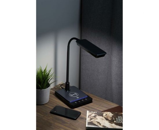 Настольный светодиодный светильник ЭРА NLED-499-10W-BK с основанием, черный Б0052777 – изображение 14