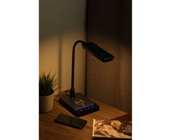 Настольный светодиодный светильник ЭРА NLED-499-10W-BK с основанием, черный Б0052777 – изображение 15