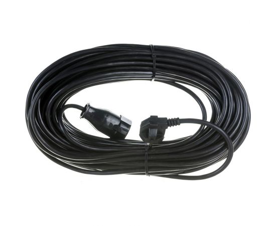 Силовой удлинитель Glanzen шнур штепсельное гнездо ПВС 2x1,5 30 м арт. ES-30-003 00-00006701 – изображение 2