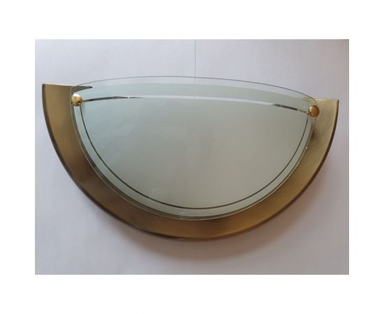 Светильник бра Твой Свет М1/2250 Бронза стекло Волна Е27х1х175W 909 – изображение 2