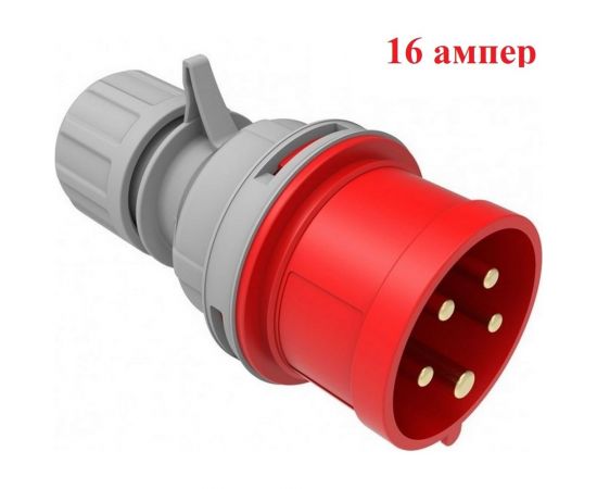 Удлинитель-шнур ЭНАРГИТ 380 Вольт КГ 5х1,5 ГОСТ 1 розетка 20 метров ip 44 КГ515-20-1-44 – изображение 2