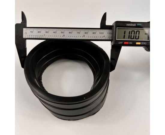 Сантехническая манжета Профитт канализационная, приборная (выпускная) d 110 черная 2227619 – изображение 2