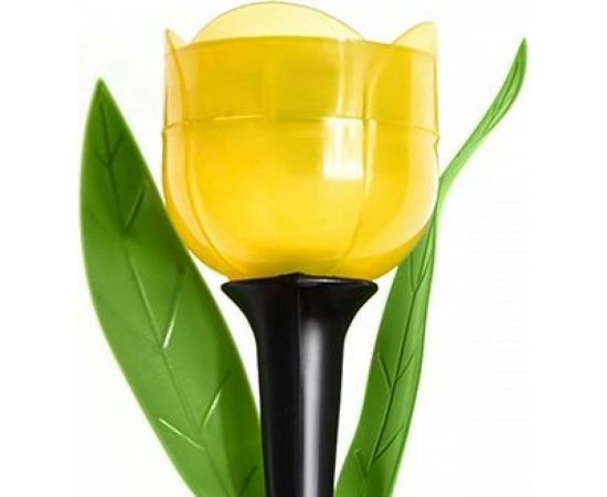 Садовый светильник Uniel на солнечной батарее "Желтый тюльпан" USL-C-452/PT305 YELLOW TULIP UL-00004277 – изображение 2