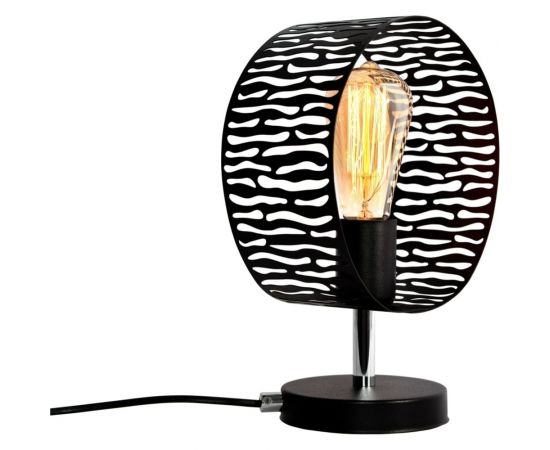 Настольный светильник ЭЛЕТЕХ Дакар ННБ 63-60-020 черн.муар /шнур черн. [ИМ] 1005405058 – изображение 3