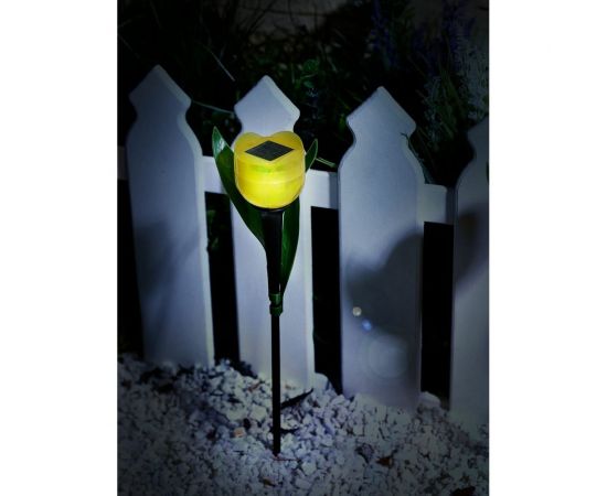 Садовый светильник Uniel на солнечной батарее "Желтый тюльпан" USL-C-452/PT305 YELLOW TULIP UL-00004277 – изображение 3