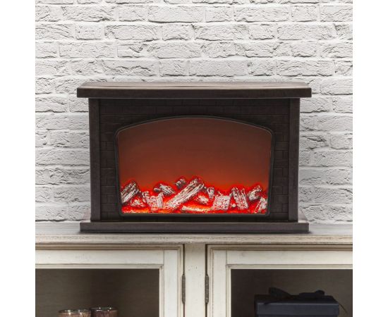 Светильник Декоративный камин ЭРА ЕGNIK 06 33х21 см, 3AA , USB, IP20 Б0051947 – изображение 3