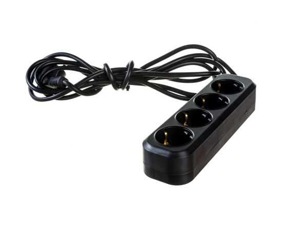 Бытовой удлинитель Gigant с заземлением ПВС 3x0,75 3500Вт 4 гнезда 3м 80086 – изображение 3