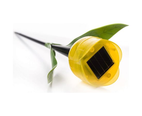 Садовый светильник Uniel на солнечной батарее "Желтый тюльпан" USL-C-452/PT305 YELLOW TULIP UL-00004277 – изображение 4