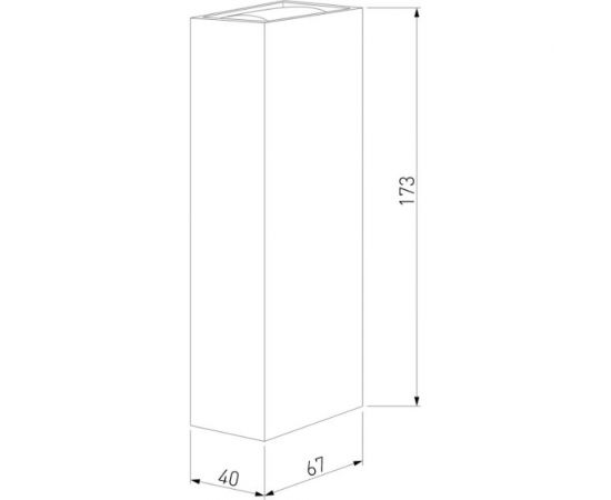 Садово-парковый светильник Elektrostandard 35136 W Blaze LED белый a057049 – изображение 5