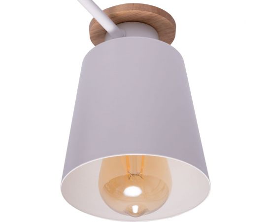 Потолочная люстра RITTER VOLANTE 6хE27 780x780x260мм металл дерево белый дерево 52443 4 – изображение 6