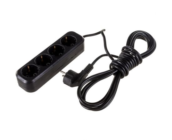 Бытовой удлинитель Gigant с заземлением ПВС 3x0,75 3500Вт 4 гнезда 5м 80087 – изображение 7