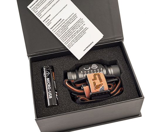 Фонарь ЯРКИЙ ЛУЧ YLP PANDA 3 ACCU налобный CREE XP-G3+XP-L HI max.1100лм, акк. 2600mAh с встр. ЗУ 4606400002352 – изображение 7